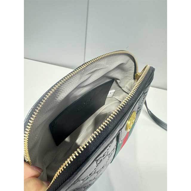 Leather Fashion Embossing Crossbody Bag