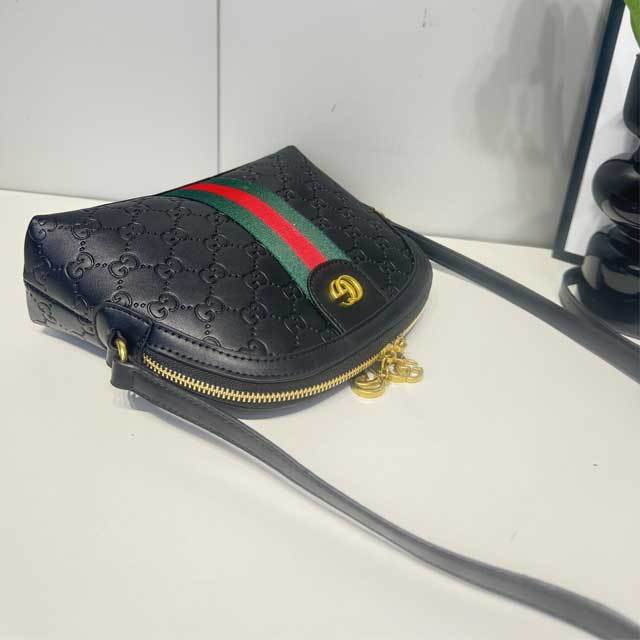 Leather Fashion Embossing Crossbody Bag