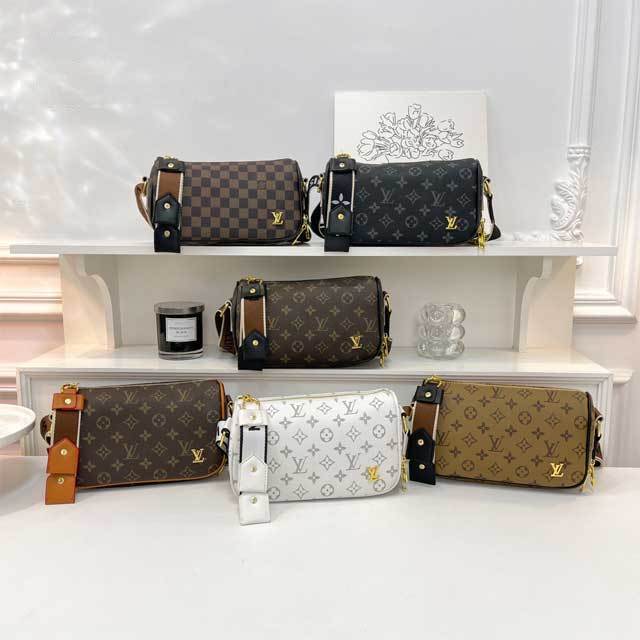 Printed Fashion Leather Messenger Bag