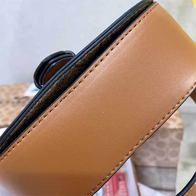 Printed Leather Fashion Messenger Bag