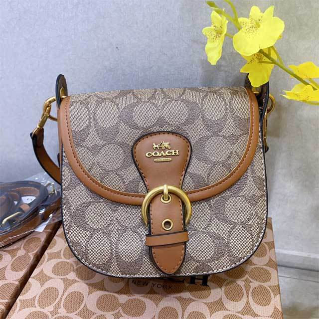 Printed Leather Fashion Messenger Bag