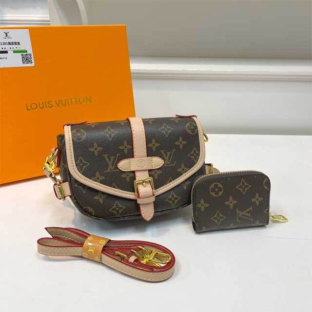 Printed Leather Fashion Messenger Bag