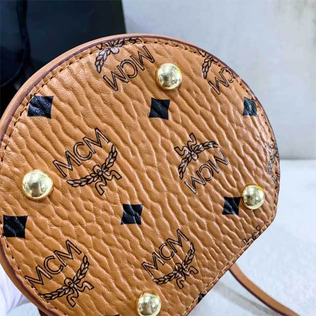 Printed Leather Women Crossbody Makeup Bag