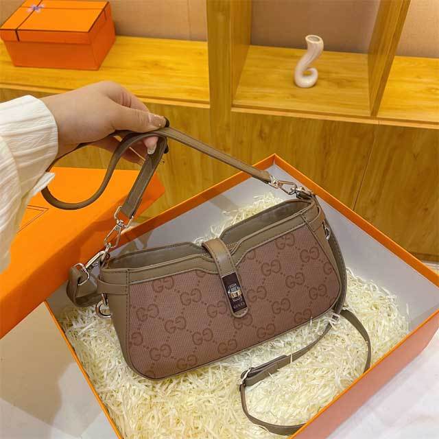 Leather Printed Fashion Messenger Bag