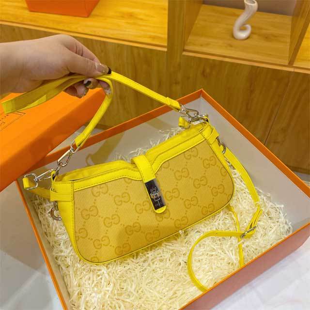Leather Printed Fashion Messenger Bag