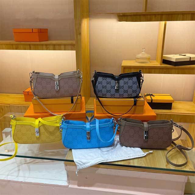 Leather Printed Fashion Messenger Bag