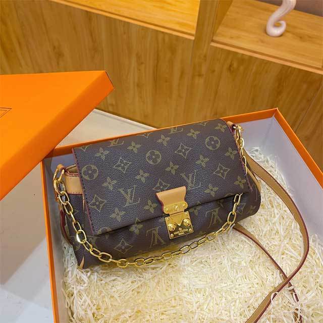 Fashion Print Leather Female Messenger Bag