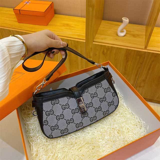 Leather Printed Fashion Messenger Bag
