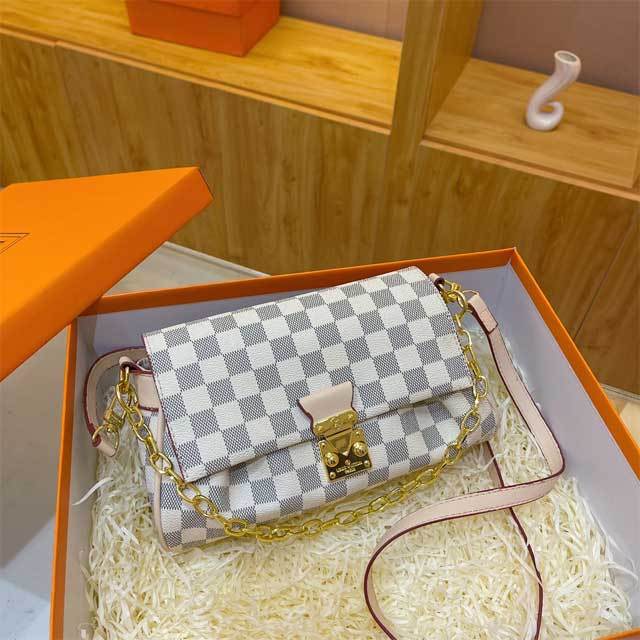 Fashion Print Leather Female Messenger Bag