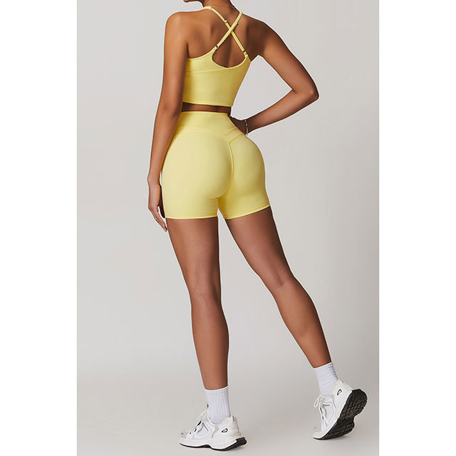 Jogger Style Tank Top High Waist Short Set