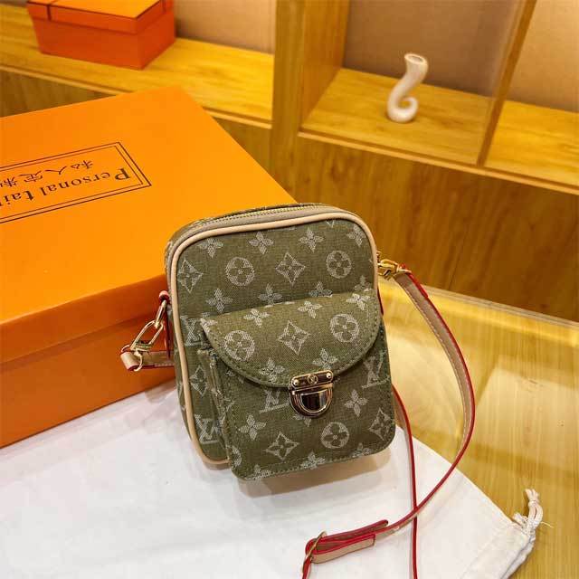Printed Denim Fashion Women Messenger Bag