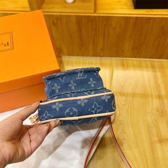 Printed Denim Fashion Women Messenger Bag