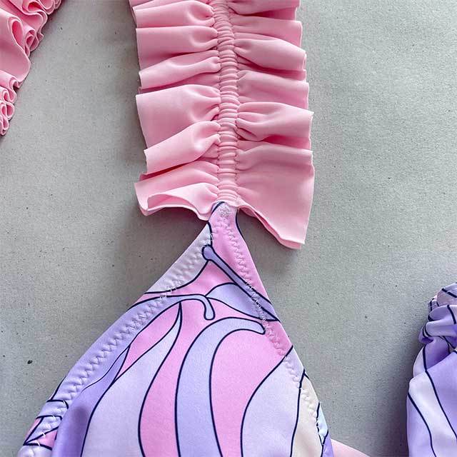 Folding 3pc Swimsuit Set