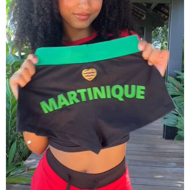 Martinique Vibes Active Short Set