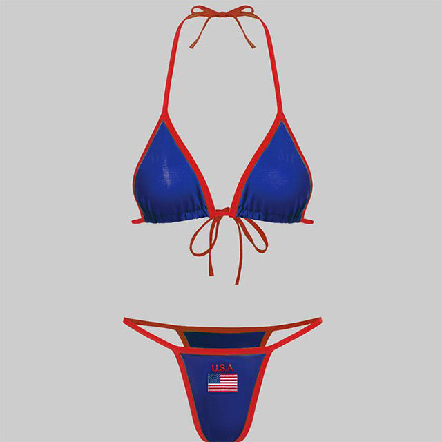 USA Babe Swimwear Bikinis Set