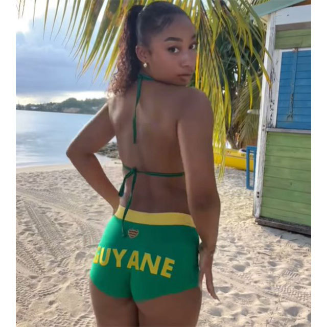 Guyane Vibes Active Short Set