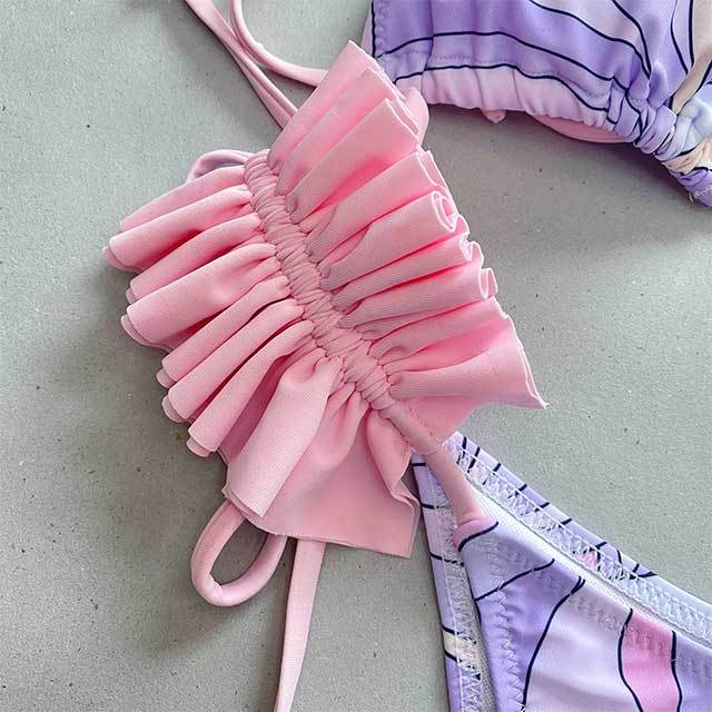 Folding 3pc Swimsuit Set