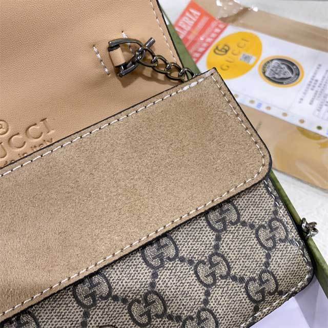 Chained Leather Fashion Messenger Bag