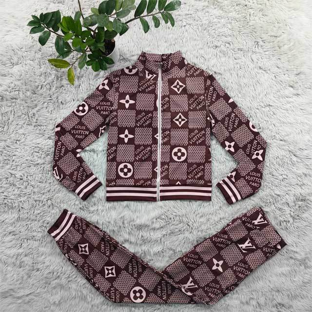 Printed Long Sleeve Casual Jogging Suit