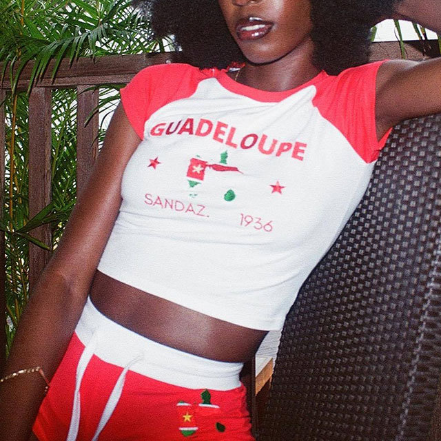Guadeloupe Vibes Active Short Set