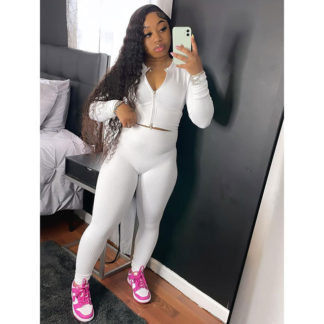 Breathable Activewear 2 Piece Pant Set