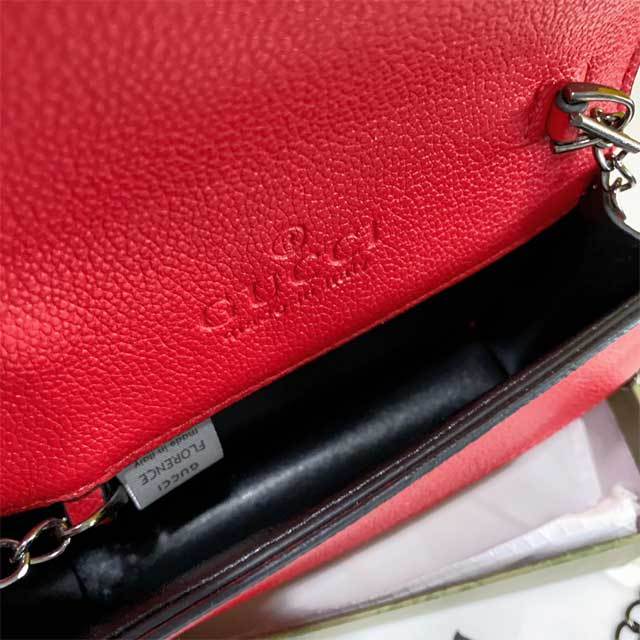Fashion Chained Leather Messenger Bag