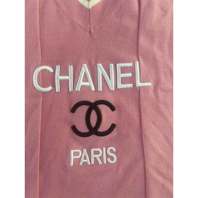 Embroidery Long Sleeve Knit Sweater Top
