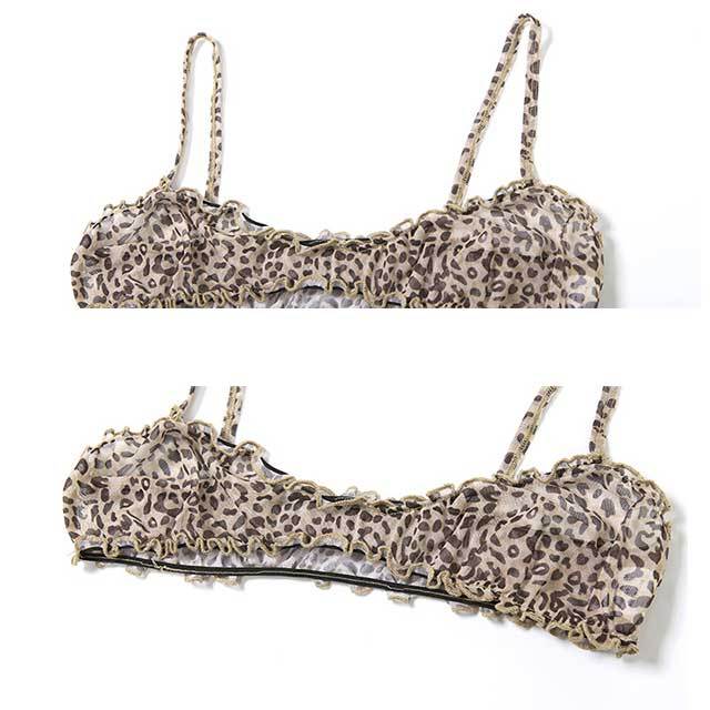 Leopard Mesh Co-ord Short Set