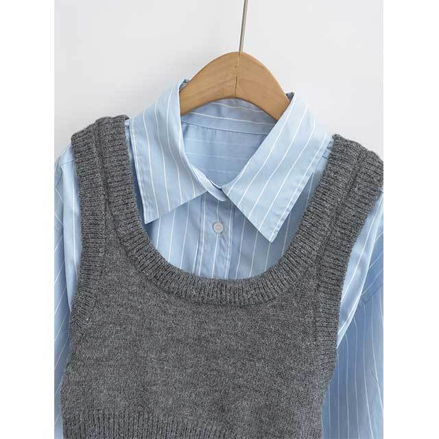Long Sleeve Blouse Shirt Shawl Top