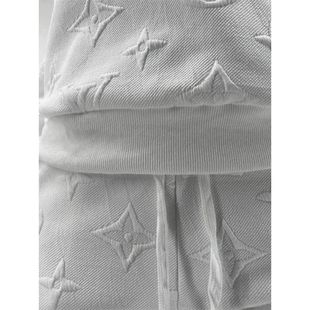 Embroidery Embossing Long Sleeve Fall Jogging Suit