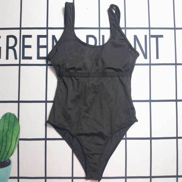 Rhinestones Sleeveless One Piece