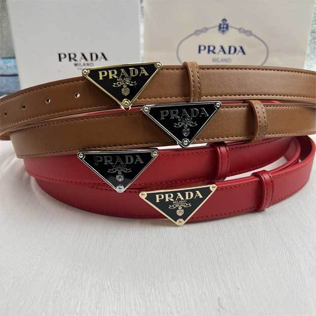 Fashion Logo Women Leather Casual Trousers Belt