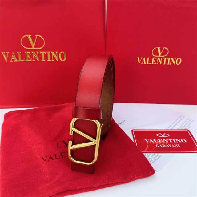 Metal Logo Women Leather Casual Belt