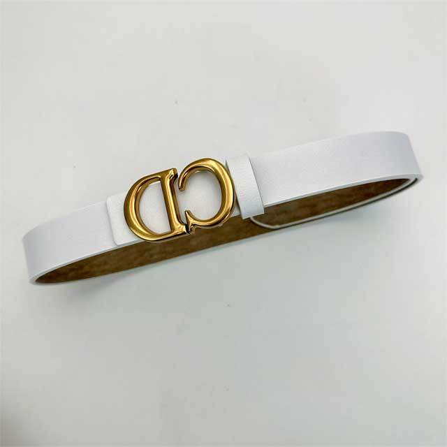 Vintage Women Simple Trousers Leather Belt