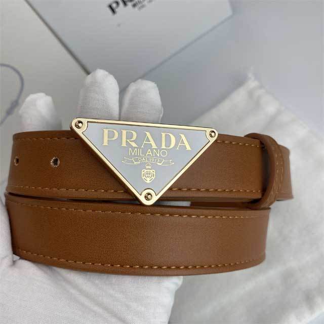 Fashion Logo Women Leather Casual Trousers Belt