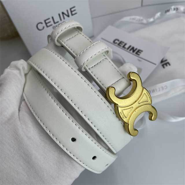 Metal Logo Women Fashion Leather Belt