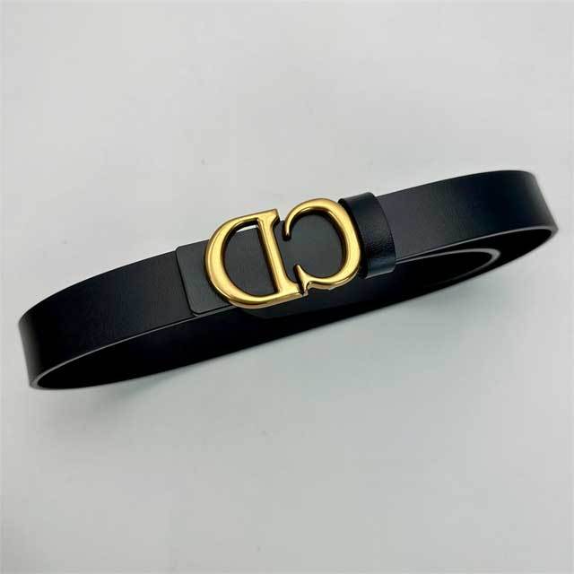 Vintage Women Simple Trousers Leather Belt
