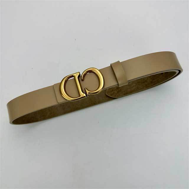 Vintage Women Simple Trousers Leather Belt