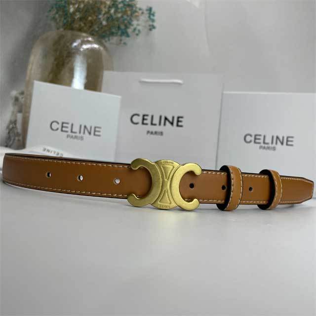 Metal Logo Women Fashion Leather Belt