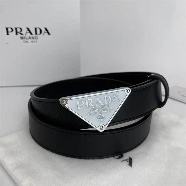 Fashion Logo Women Leather Casual Trousers Belt
