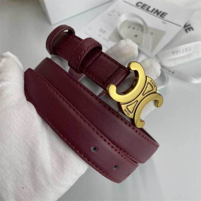 Metal Logo Women Fashion Leather Belt
