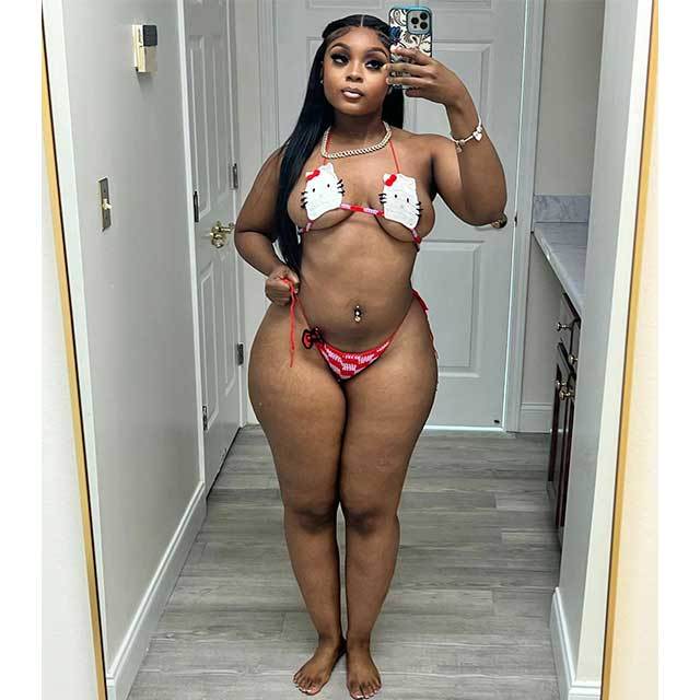 Hello-Kitty Crochet Bikinis Set