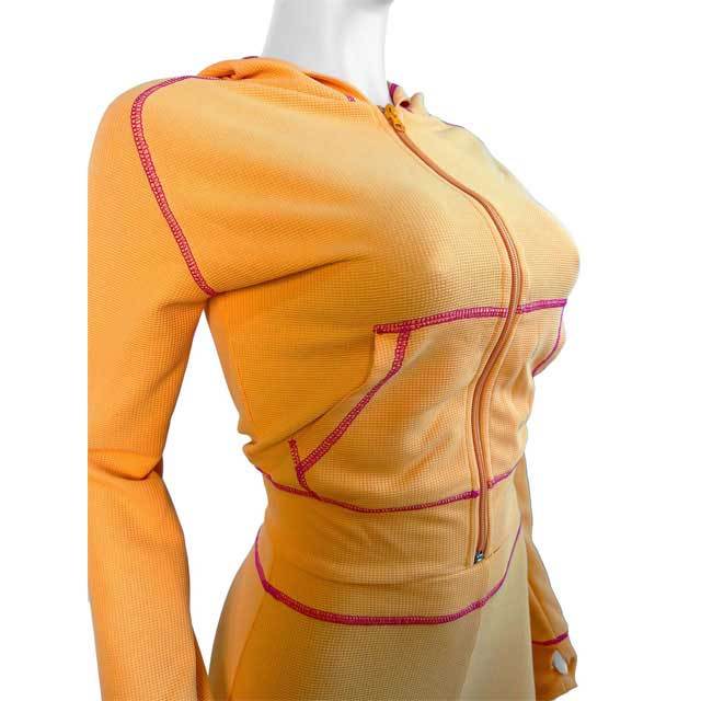 Zipper Hooded Top Casual Fall Pants Suit