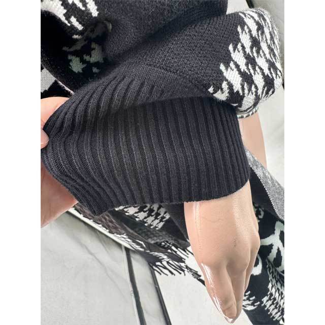 Knit Tassel Cardigan Coat