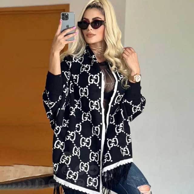 Knit Tassel Cardigan Coat