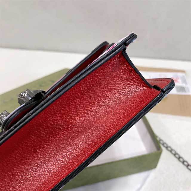 Floral Print Chained Messenger Bag