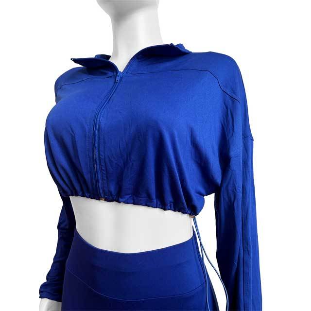 Drawstring Top Casual Jogging Suit