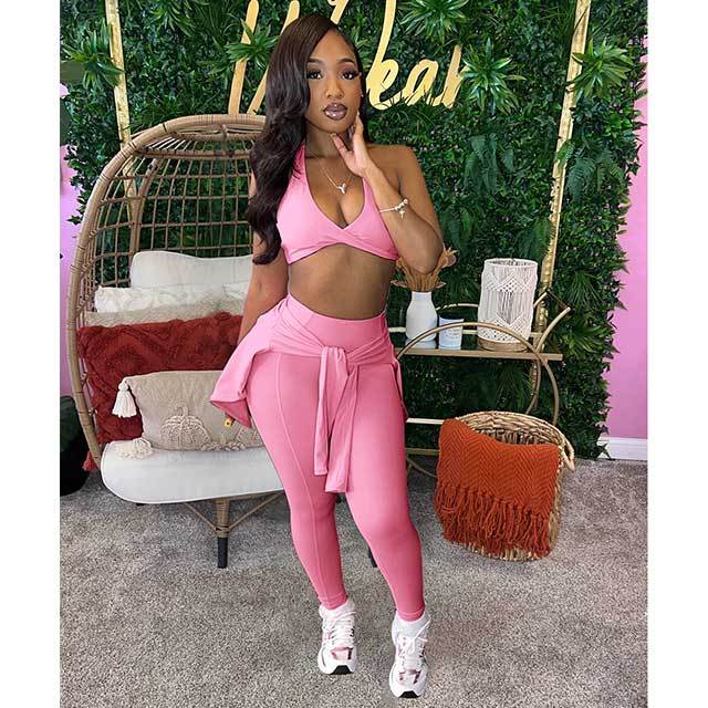 Activewear 3 Pieces Pant Set