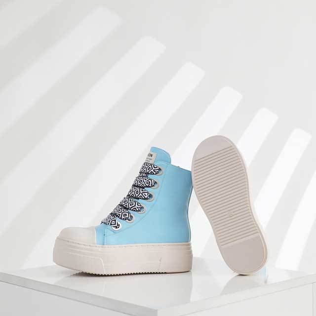 Street Fashion Unisex Lace-Up Leather Sneaker