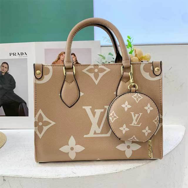 Leather Fashion Print Women Crossbody Handbag